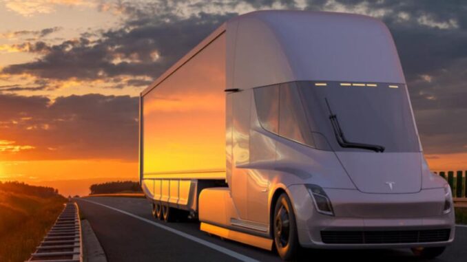 TeslaTruck Tesla Semi Truck
